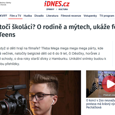 Napsali o nás: O čem točí školáci? iDnes.cz