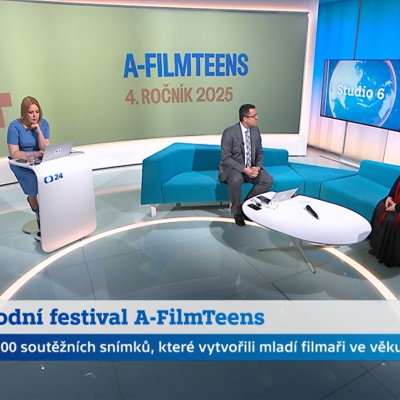 A-FilmTeens ve Studiu 6 - ČT24